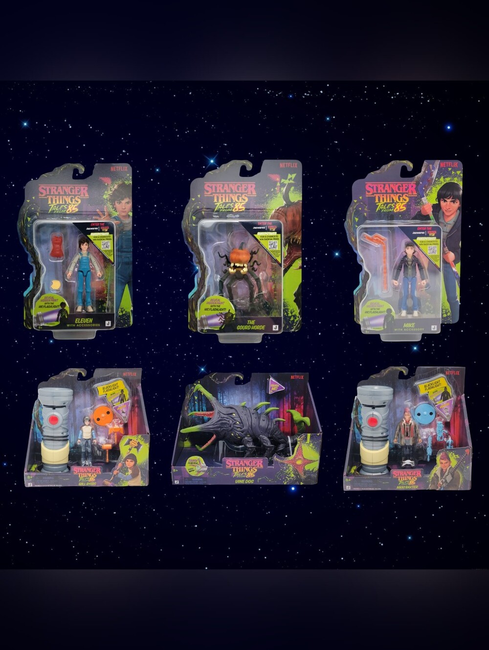 Stranger Things Tales From 85 Action Figure Full Set